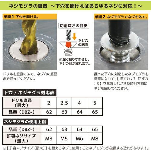 ENGINEER GTドライヴ ネジモグラセット ( DZ-74 ) |  | 02