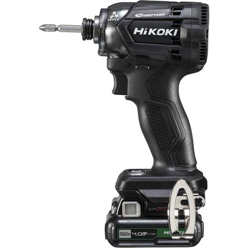 HiKOKI 10.8Vコードレスインパクトドライバ 4.0Ah バッテリーセット品 ストロングブラック ( WH12DCA(2LSB) ) | 