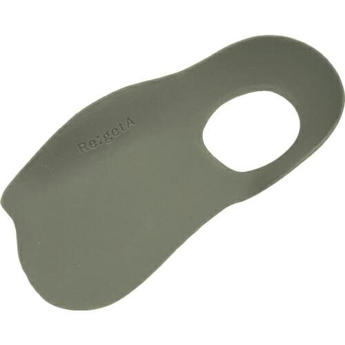 Regetta 消臭ルーペインソール ハーフタイプ MTR-1D グレー Mサイズ ( MTR1D-GRY-M ) (株)リゲッタ | 