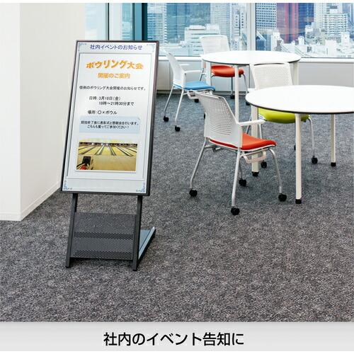 PLUS デジタルサイネージ 428469)43型いますぐサイネージ 4K スタンドセット 傾斜タイプ ( SNG-4K43-ST ) |  | 05