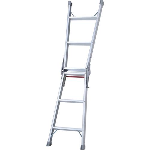 ハセガワ アルミはしご兼用脚立 標準タイプ ワンタッチバー RDー09(10927) ( RD-09C ) |  | 01