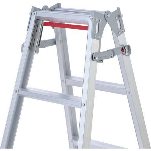ハセガワ アルミはしご兼用脚立 標準タイプ ワンタッチバー RDー09(10927) ( RD-09C ) |  | 02