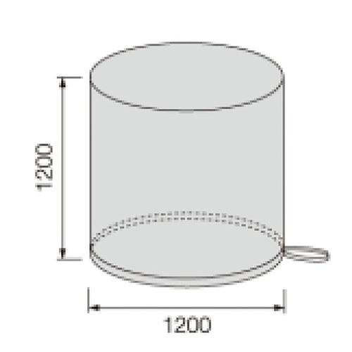 グリーンクロス フレコンバック用ソフトバッグカバー 丸型 10枚セット ( 6300052910 ) |  | 01
