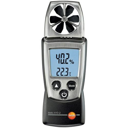 TESTO ベーン式風速計 testo 410-2 風速校正書類付 ( 0560 4102X3013 ) (株)テストー (メーカー取寄) | 