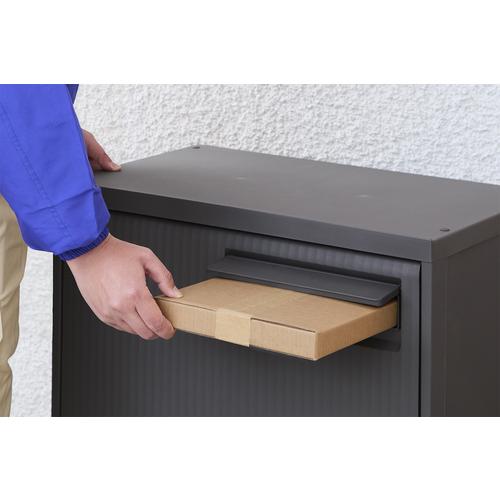 TENMA 宅配ボックス 積み重ねても受け取れる宅配ボックス ダークグレー ( 110015938 ) |  | 04