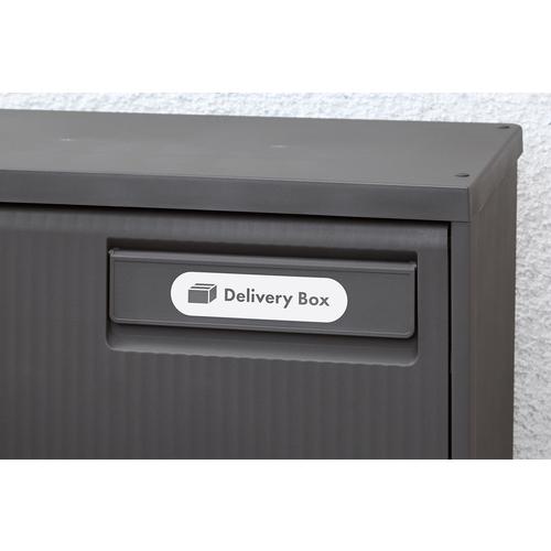 TENMA 宅配ボックス 積み重ねても受け取れる宅配ボックス ダークグレー ( 110015938 ) |  | 06