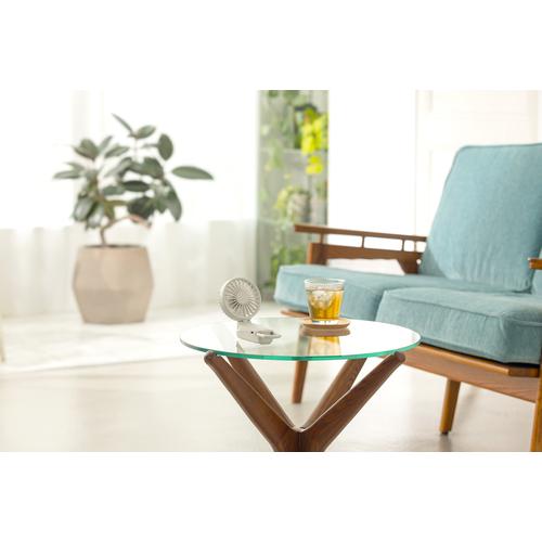 RHYTHM 【今季在庫限り】 ハンディファン 首掛け・持つ・卓上の3Way USB充電式 2重反転ファン ライトグレー Silky Wind Mobile 3.2 ( 9ZF040RH08 ) リズム(株) |  | 06