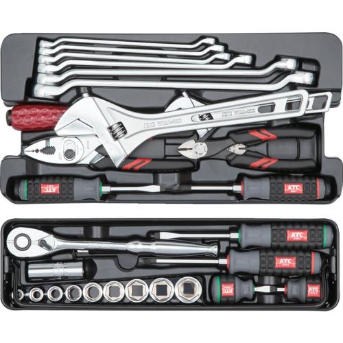 KTC ( 京都機械工具 ) 工具セット（片開きメタルケースタイプ）［44