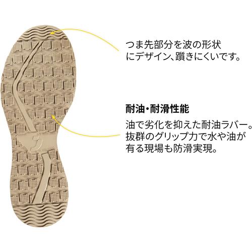 セーフティジョガー ハイカット作業靴 フジS3S ベージュ 25.0cm ( FUJIS3SMIDTAU25.0 ) |  | 03