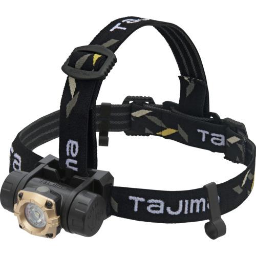 タジマ ヘッドライト セフヘッドライト MD 500lm 大径照射 電池式 ( SFNDM50A-3A3 ) | 