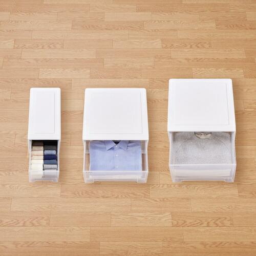 TENMA フィッツケース 45-22(旧ワイドハーフ) ホワイトクリア ( 811001232 ) 天馬(株) |  | 01