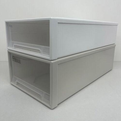 TENMA フィッツケース 45-22(旧ワイドハーフ) ホワイトクリア ( 811001232 ) 天馬(株) |  | 04