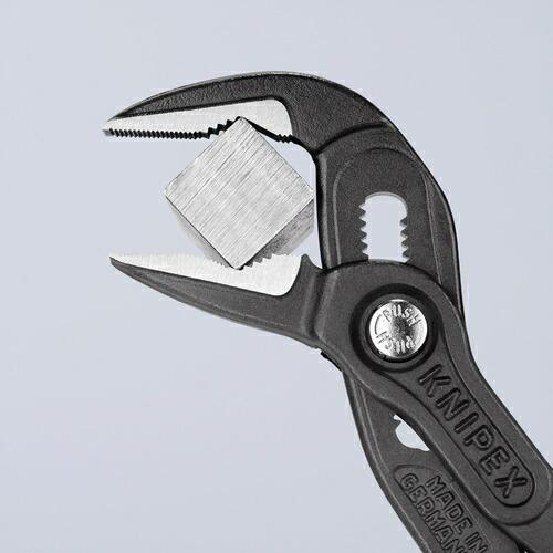 KNIPEX ウォーターポンププライヤー コブラES(エクストラスリム)250mm(SB店頭展示パッケージ仕様) ( 8751-250SB ) |  | 06