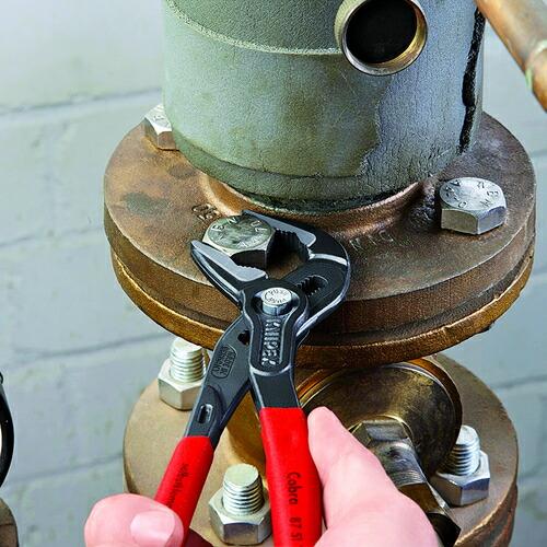 KNIPEX ウォーターポンププライヤー コブラES(エクストラスリム)250mm(SB店頭展示パッケージ仕様) ( 8751-250SB ) |  | 08