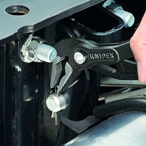 KNIPEX ウォーターポンププライヤー コブラES(エクストラスリム)250mm(SB店頭展示パッケージ仕様) ( 8751-250SB ) |  | 09