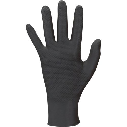 SHOWA ニトリルゴム製使いきり手袋(パウダーフリー) メカニクスギア50枚入 ブラック M ( NO709B-M ) |  | 01