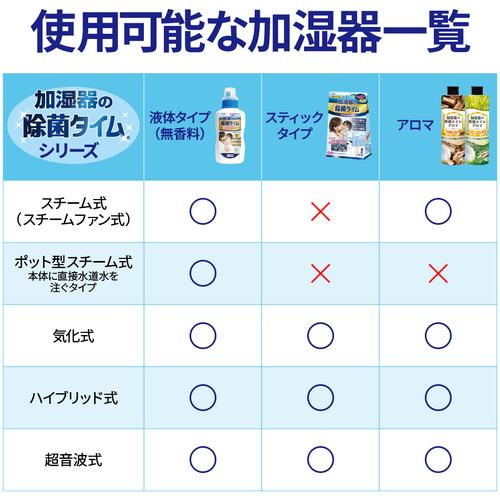 UYEKI 加湿器の除菌タイム 液体タイプ 消臭Plus 500mL ( 054677 ) |  | 07