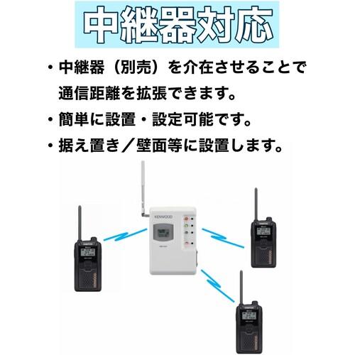 KENWOOD Bluetoothマイク対応特定小電力トランシーバー(交互・中継対応) DEMITOSS ブラック ( UBZ-LU27BT ) |  | 04
