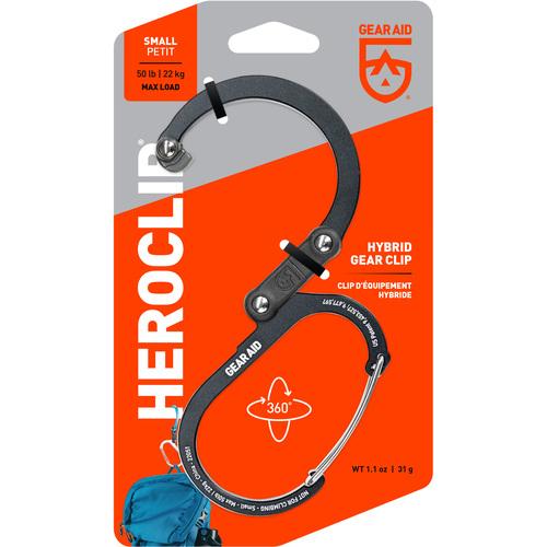 Gear Aid カラビナ型フック ヒーロークリップ スモール ステルスブラック ( 210012-010 ) |  | 10