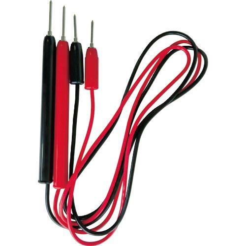 テイシン テスターリード 100cm テスターピン大⇔テスターピン小 (2本入) ( TLA-201 ) テイシン電機(株) | 