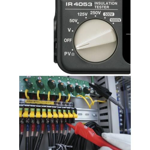 SALE価格】HIOKI 太陽光発電システム用絶縁抵抗計 ( IR4053-11
