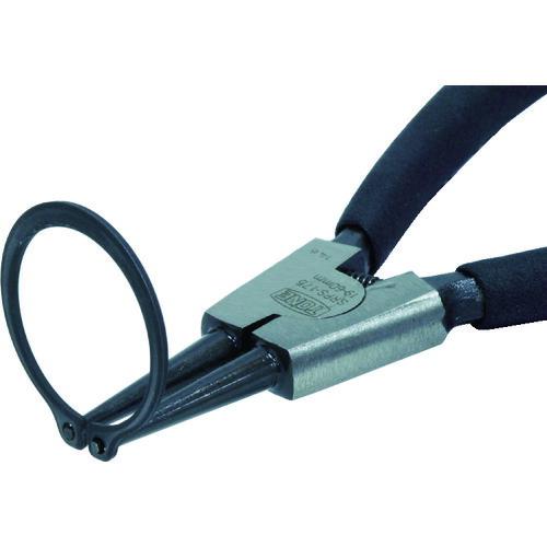 TONE スナップリングプライヤ(ストレートタイプ 軸用) 全長140mm リング使用範囲10~25mm ( SRPS-125 ) TONE(株) |  | 02