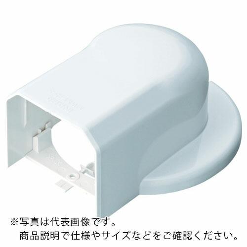 因幡電工 ウォールコーナーAC用 ホワイト 適合エアコンキャップツバ外径φ136以下 ( MWM-75-L-W ) 因幡電機産業(株) 電工営業統括部 | 