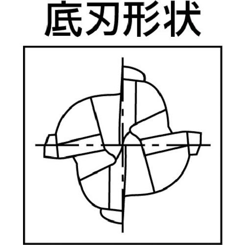 OSG ( オーエスジー )　ＦＸコート　４刃　チタン合金加工用不等　ＵＶＸ‐ＴＩ‐　８５５５２５７ ( UVX-TI-4FL 25XR5X75(8555257) )