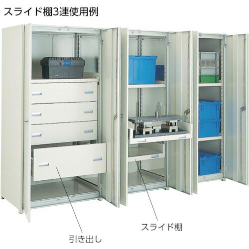 TRUSCO ( トラスコ中山 )　Ｍ３型棚　背板付　Ｗ９００ＸＤ９２１　３段　連結 ( M3-6393-S-B )_1