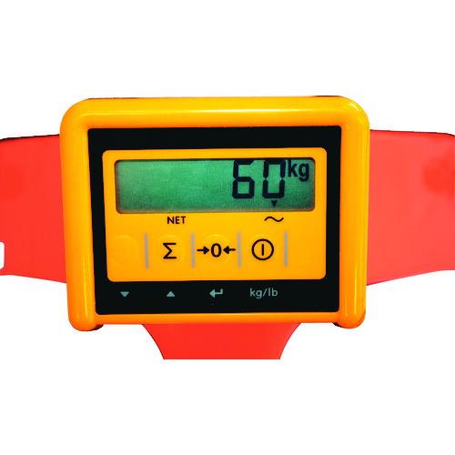 TRUSCO ( トラスコ中山 ) ハンドパレットトラック 電池式スケール付 THP-20-511SC-D ) : ORANGE TOOL ...