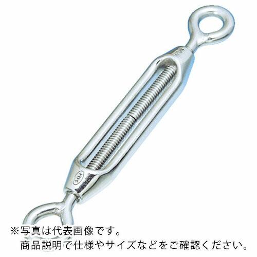 【SALE価格】TRUSCO ステンレス製 枠式ターンバックル アイ&アイタイプ ねじ径M4 (1個入) ( TTB-4EM ) トラスコ中山(株) | 