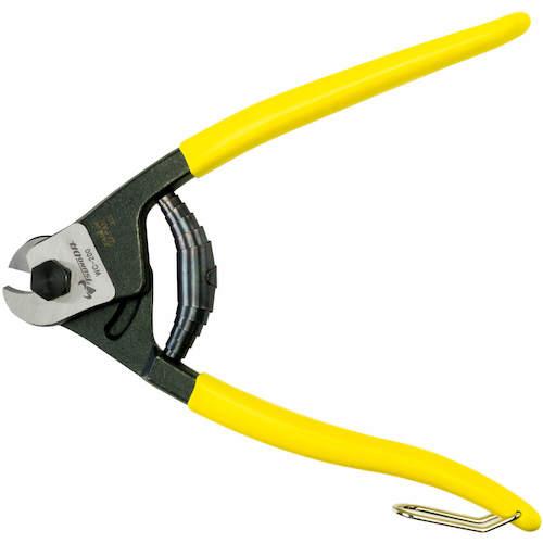 【SALE価格】TTC KingTTC ワイヤーロープカッター バネ&開閉ロック付 全長202mm ( WC-200 ) |  | 01