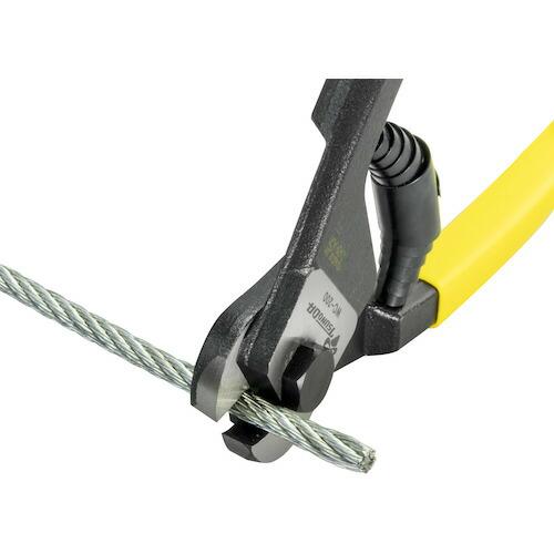【SALE価格】TTC KingTTC ワイヤーロープカッター バネ&開閉ロック付 全長202mm ( WC-200 ) |  | 09
