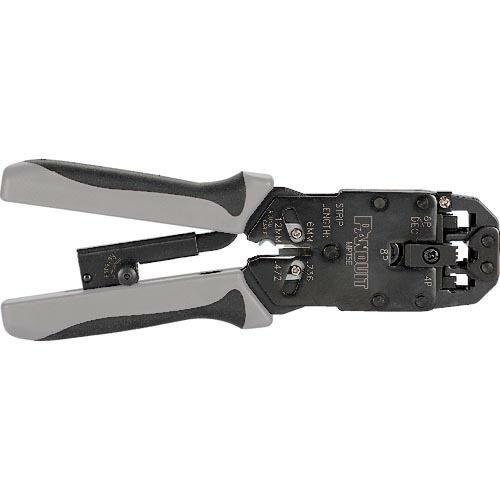 モジュラプラグ圧着工具 MPT5E マルチ対応 高耐久タイプ PANDUIT ( パンドウイット ) モジュラプラグ圧着工具 マルチタイプ