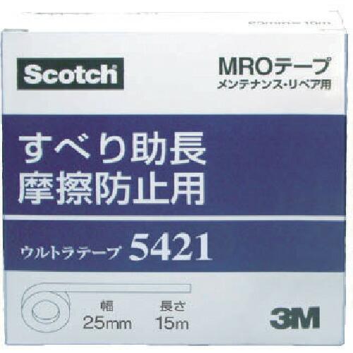 ３M ( スリーエム )　超高分子量ポリエチレンテープ（再剥離）５４２１　１００ｍｍＸ１５ｍ　白 ( 5421 100X15 )_2