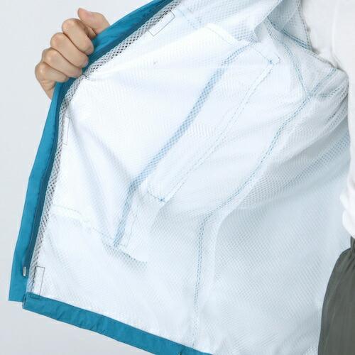 【SALE価格】カジメイク KJレインパーカー ターコイズ S ( 7710-53-S ) (株)カジメイク | カジメイク | 02