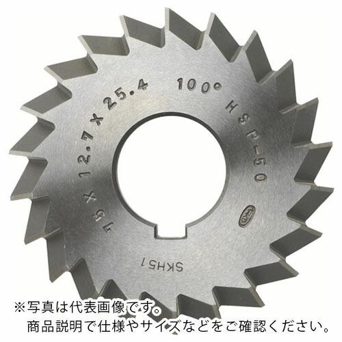FKD ダブルアングルカッター100°×100×8×25.4 ( WAC-100X100X8X25.4 )