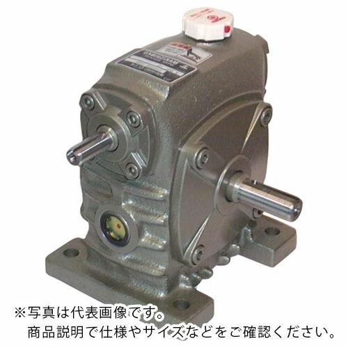 マキシンコー 一段ウォーム減速機 入力容量0．91kW ( W 80 L 60