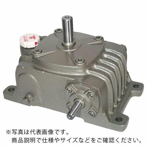 マキシンコー 一段ウォーム減速機 入力容量0.64kW ( K 50 LU 20 )