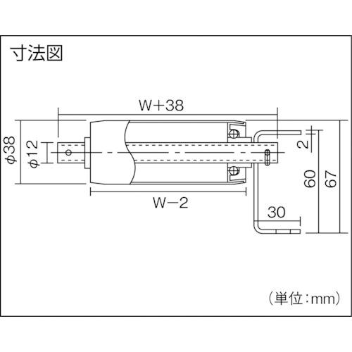 セントラル ( セントラルコンベヤー )　ステンレスローラコンベヤ　ＭＲＵ　５００Ｗ×１００Ｐ×２０００Ｌ ( MRU3812-501020 )_1