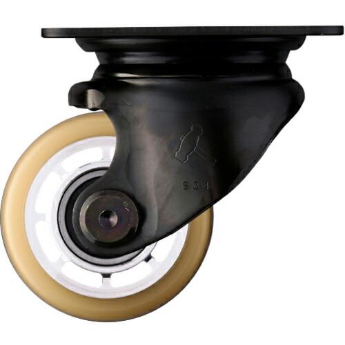 【SALE価格】ハンマー 低床重荷重用旋回式ウレタンキャスター(アルミホイール・ボールベアリング)65mm ( 5401S-BAU65 ) ハンマーキャスター(株) | 