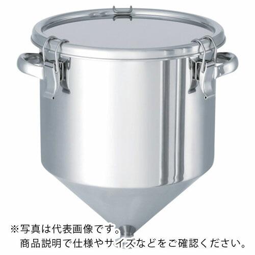 WEBストア限定 日東 ステンレスタンクホッパー型クリップ式密閉容器7L