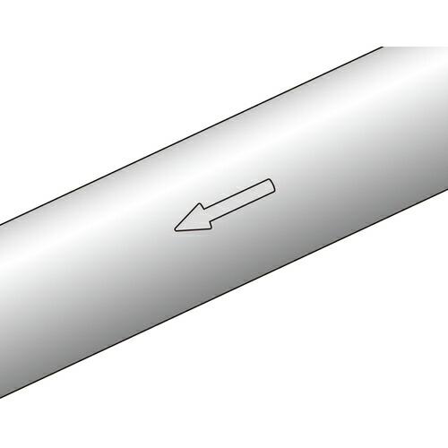 【SALE価格】緑十字 配管方向表示ステッカー →黒矢印 貼矢34 20×70mm 10枚組 エンビ ( 193834 ) |  | 01