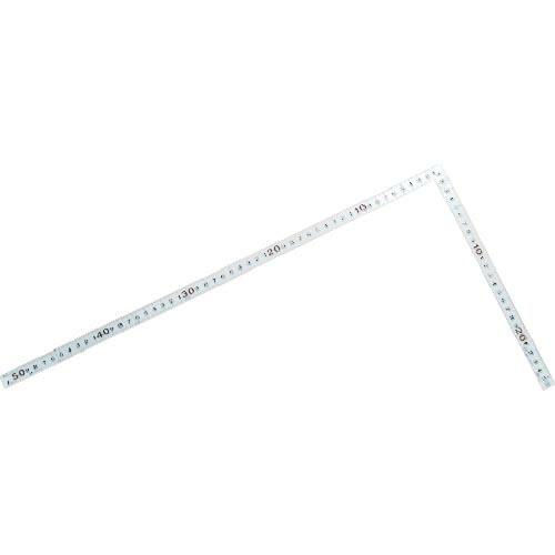 シンワ 鉄工用曲尺平ぴたシルバー50cm ( 10032 ) | 