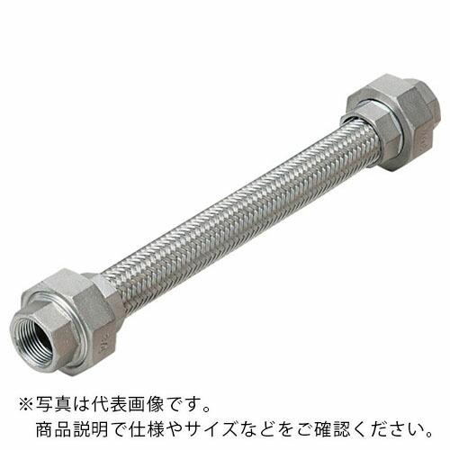NFK 標準ユニオン式フレキシブルホース(カラー式) ユニオンSUS304(ALLSUS304) 65A×800L ( NK-1000/SUS304-65A-800L ) (メーカー取寄)