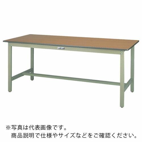 ヤマテック ( 山金工業 )　軽量作業台　ワークテーブル３００シリーズ　固定式　Ｗ６００×Ｄ６００×Ｈ７４０ ( SWP-660-MG ) (メーカー取寄)