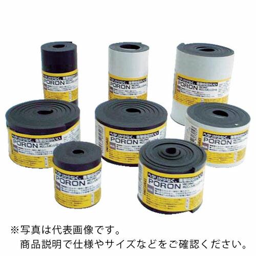 イノアック マイクロセルウレタンロールSlimFlex 黒 1.5×50mm×1M巻(テープ付) ( L32-1.550-MT ) (株)イノアックコーポレーション | 