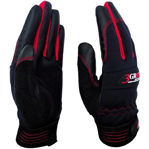 ミタニ 合皮手袋 3GR エムテック ブラック LLサイズ ( 209535 ) ミタニコーポレーション(株) | エムテック | 01