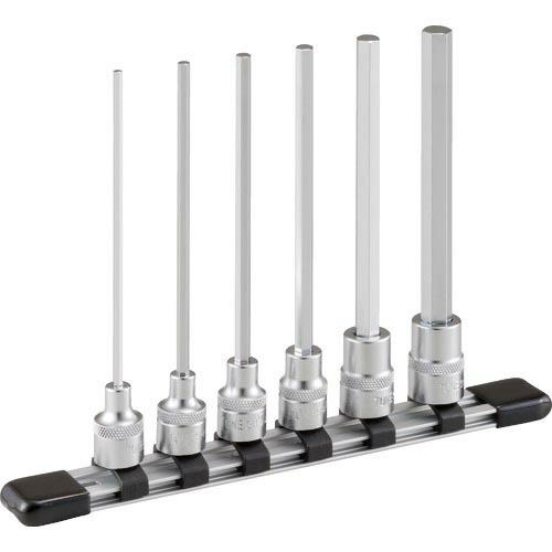 TONE 超ロングヘキサゴンソケットセット(ホルダー付)6pcs ( HH306LL ) TONE(株) | 
