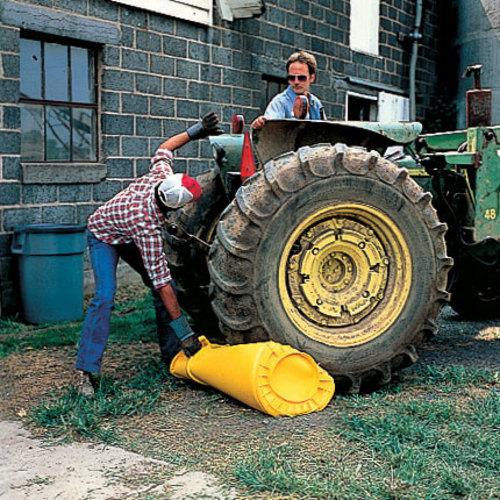 ラバーメイド ラウンドブルートコンテナ スリット付き 37.9L グレー ( 261075 ) ニューウェルブランズ・ジャパン合同会社 | Rubbermaid | 05